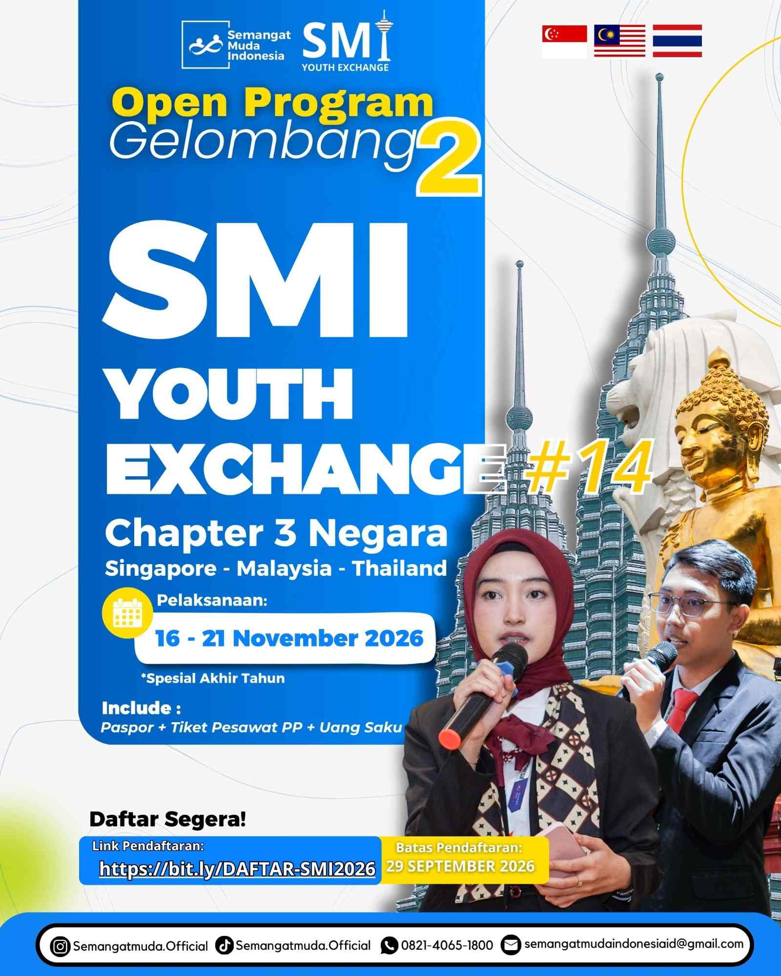 SMI Youth Exchange Singapore - Malaysia - Thailand